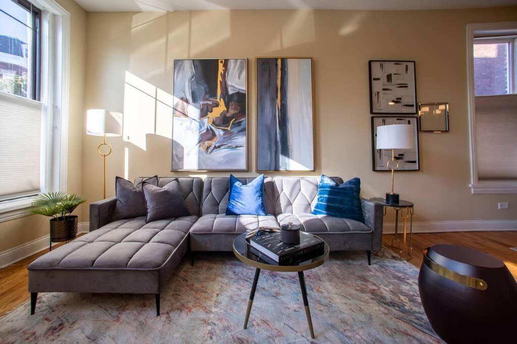 Ferienwohnung Getaway In The Heart Of Pilsen Chicago Exterior foto